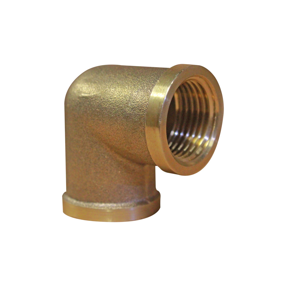 Codo pesado de bronce
